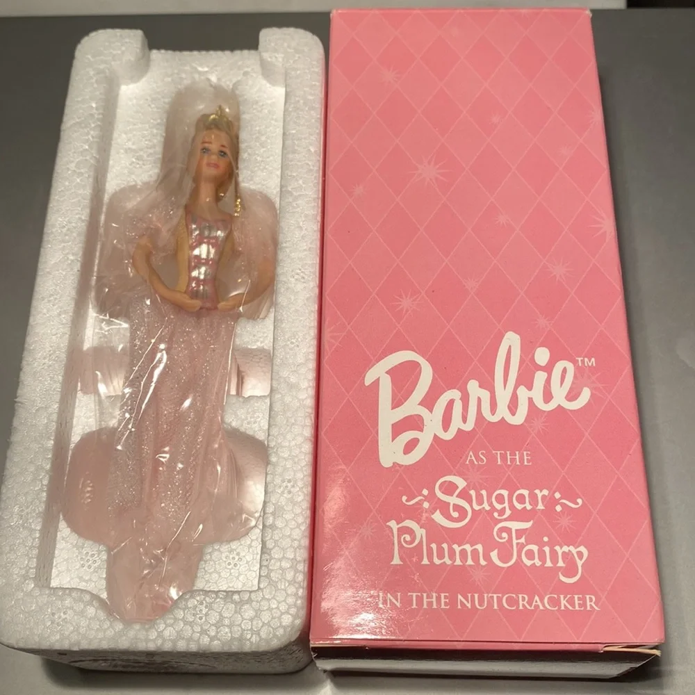 Barbie Sugar Plum Fairy Porcelain Ornament, 1997 - Picture 4 of 7
